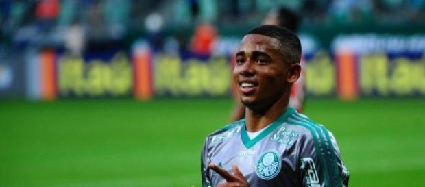 O craque Gabriel Jesus pode fazer muita falta ao Palmeiras O craque Gabriel Jesus pode fazer muita falta ao Palmeiras