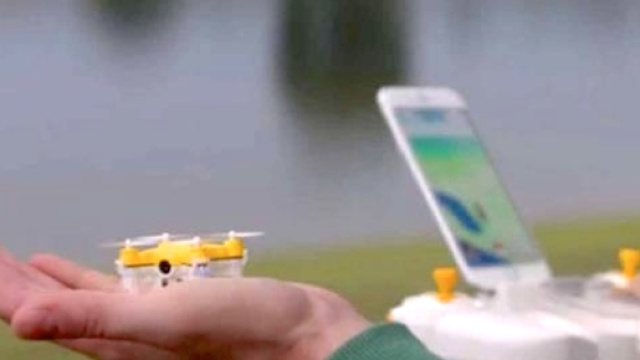 Un prototipo del famoso Pokédrone