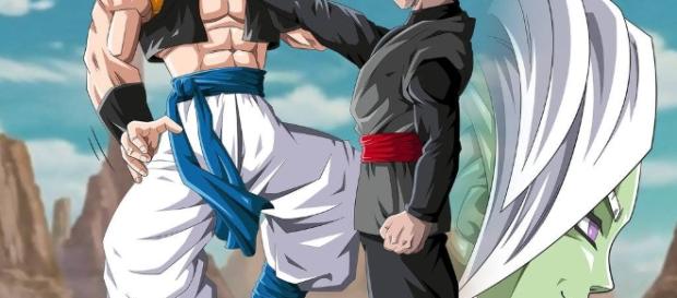 Black versus Gogeta Dragon Ball Black versus Gogeta Dragon Ball