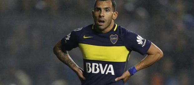 Carlos Tevez acabou de ser eliminado na Libertadores Carlos Tevez acabou de ser eliminado na Libertadores