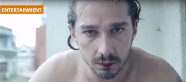 Screen capture of Shia LeBeouf. TomoNews US/YouTube Screen capture of Shia LeBeouf. TomoNews US/YouTube