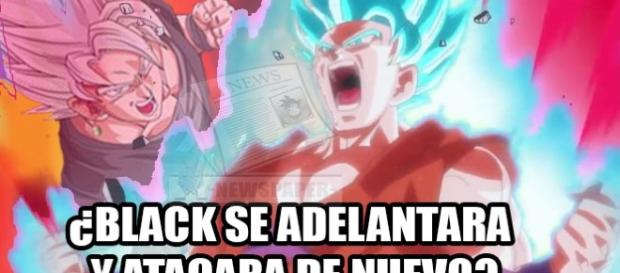 Segundo encuentro probable entre Black y Goku Segundo encuentro probable entre Black y Goku