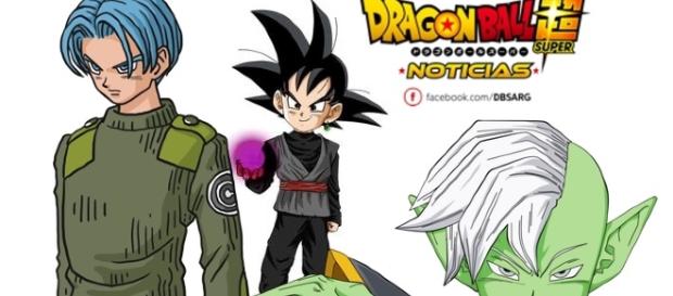 Un fan art de Goten como Black con Zamasu y Trunks agregados Un fan art de Goten como Black con Zamasu y Trunks agregados
