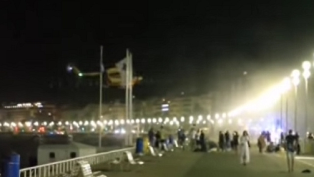 Nizza, il luogo della strage di gioved&igrave; sera