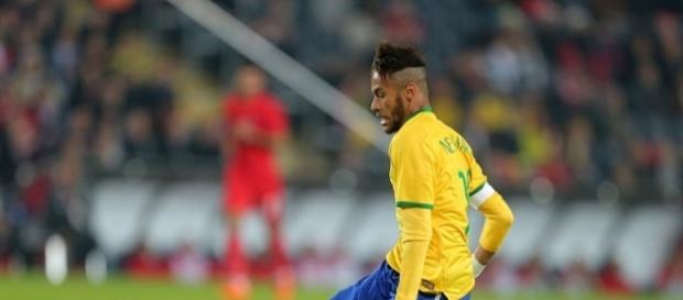 Neymar, jogador da Seleção Brasileira de Futebol Neymar, jogador da Seleção Brasileira de Futebol