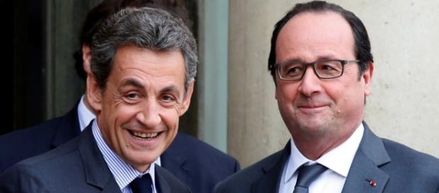 Nicolas Sarkozy et Francois Hollande Nicolas Sarkozy et Francois Hollande