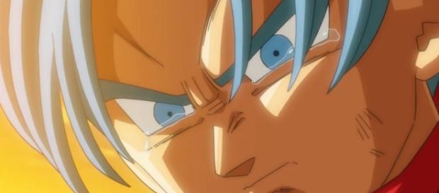 Trunks del futuro triste por la noticia Trunks del futuro triste por la noticia