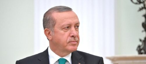 Un'immagine del premier della Turchia, Recep Tayyip Erdogan