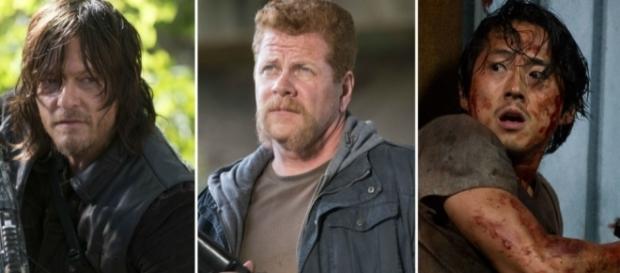 Daryl, Abraham e Glenn, The Walking Dead 7 Daryl, Abraham e Glenn, The Walking Dead 7