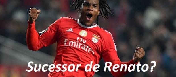 Renato Sanches ainda de águia ao peito Renato Sanches ainda de águia ao peito