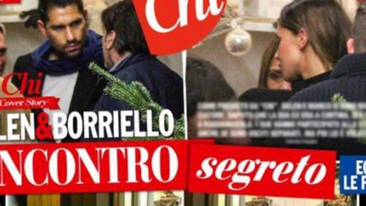 Gossip Belen e Marco Borriello innamorati clamorosa conferma su Chi