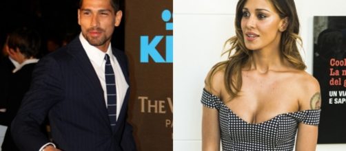 Il bacio tra Belen Rodriguez e Fabio Borriello dissipa i dubbi