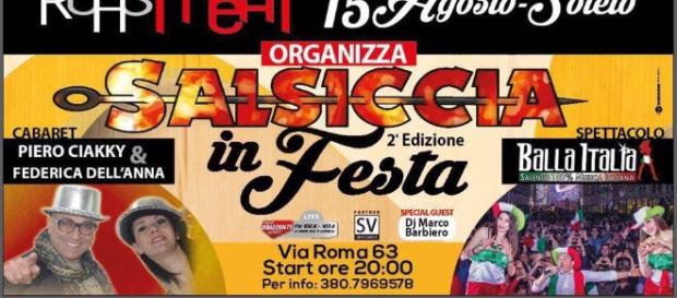 A Ferragosto c'è "Salsiccia in Festa" A Ferragosto c'è "Salsiccia in Festa"
