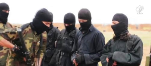 I militanti del gruppo denominato "Isis".