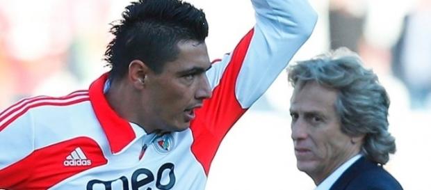 Cardozo e Jesus tinham uma relação complicada Cardozo e Jesus tinham uma relação complicada