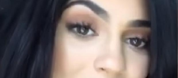 Screen capture of Kylie Jenner wearing black lipstick. AwesomenessTV/YouTube Screen capture of Kylie Jenner wearing black lipstick. AwesomenessTV/YouTube