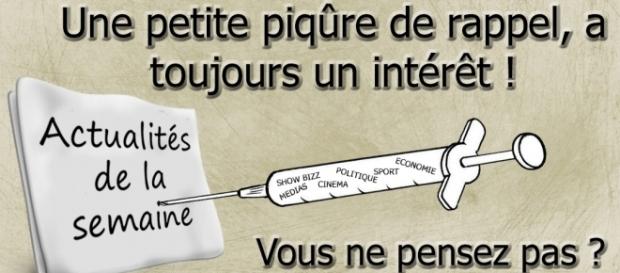 Une petite piqûre de rappel ... Une petite piqûre de rappel ...