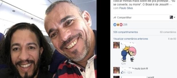 Fingindo sorriso, bispo tira selfie para poder publicar no Facebook, e faz ameaças Fingindo sorriso, bispo tira selfie para poder publicar no Facebook, e faz ameaças