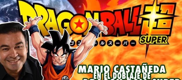 Imagen con Mario Castañeda y Goku Imagen con Mario Castañeda y Goku