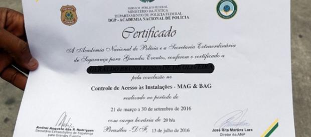 Certificado de segurança que ganhará pouco Certificado de segurança que ganhará pouco