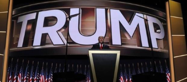 Donald Trump durante su discurso Donald Trump durante su discurso