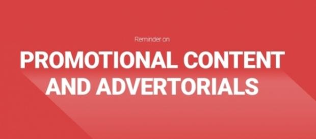 Rappel sur les contenus promo et la publicité Rappel sur les contenus promo et la publicité