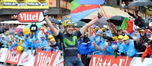 Ion Izaguirre logró en Morzine el primer éxito vasco en la edición 103 del Tour de Francia