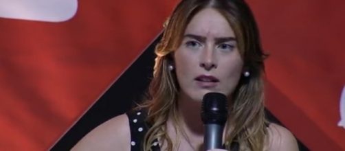 Maria Elena Boschi alla Festa dell'Unità di Santomato