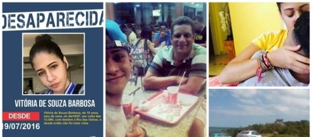 Cartas com foto de Victória e fotos do namorado Lucas e o pai dele Cartas com foto de Victória e fotos do namorado Lucas e o pai dele