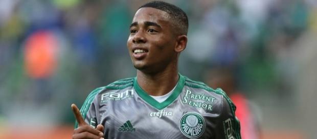 Gabriel Jesus, atacante do Palmeiras Gabriel Jesus, atacante do Palmeiras