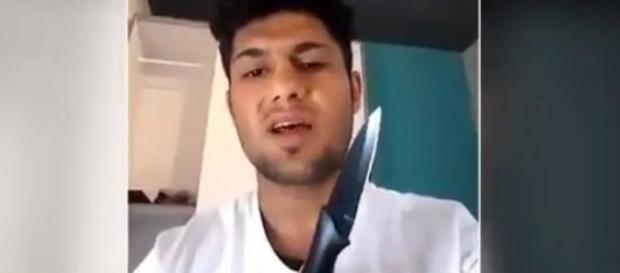 L'attentatore 17enne, Muhammad Riyad. L'attentatore 17enne, Muhammad Riyad.