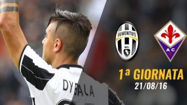 Juventus-Fiorentina alla 1ª giornata di Serie A