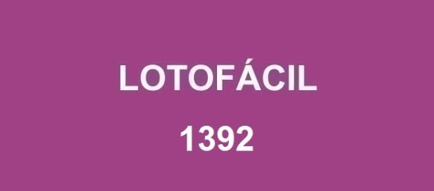Concurso Lotofácil 1392 acontece nessa segunda-feira, dia 25 Concurso Lotofácil 1392 acontece nessa segunda-feira, dia 25