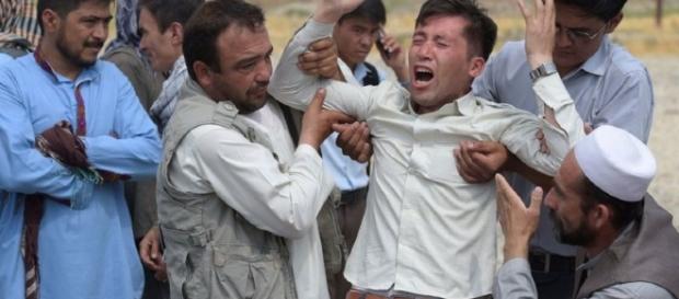 Familias rotas de dolor en el último ataque Familias rotas de dolor en el último ataque