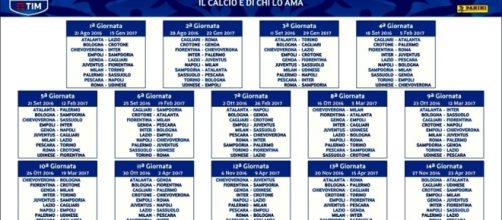 Calendario Serie A 2016/2017, derby e big match.