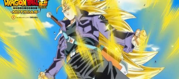 Imagen de Dragon Ball Heroes con Trunks super saiyajin 3 Imagen de Dragon Ball Heroes con Trunks super saiyajin 3