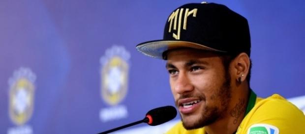 Neymar, jogador da Seleção Brasileira de Futebol Neymar, jogador da Seleção Brasileira de Futebol