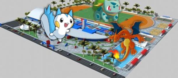 Os atletas estão querendo capturar pokémons na Vila Olímpica Os atletas estão querendo capturar pokémons na Vila Olímpica