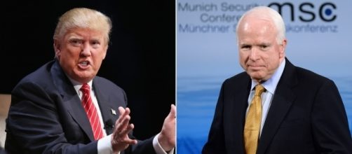 Donald Trump condannato dal Senatore John McCain