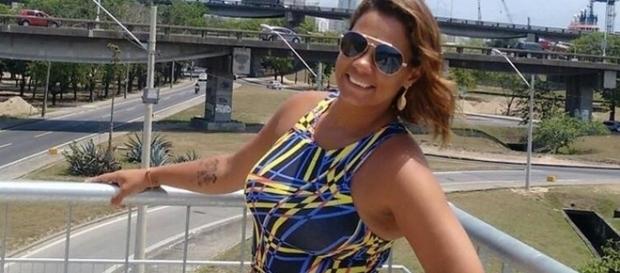 Michelle foi espancada em março e ficou quatro meses internada Michelle foi espancada em março e ficou quatro meses internada