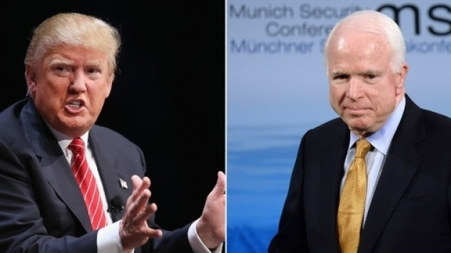 Donald Trump condannato dal Senatore John McCain