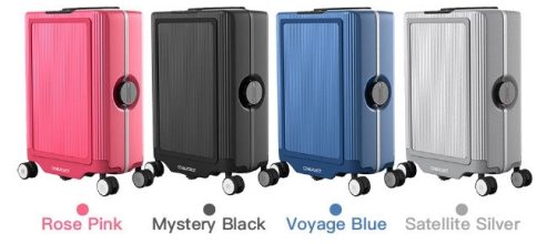 Cowarobot R1 is the world's first self-driving motorized smart suitcase (via Indiegogo/Cowarobot R1)