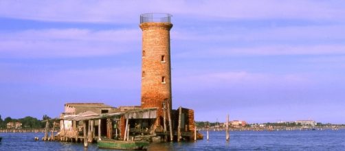 Fotografia del Faro Spignon a Venezia