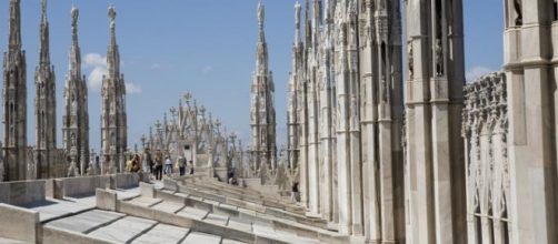 Turista americano lasciato sul tetto del Duomo di Milano per una notte