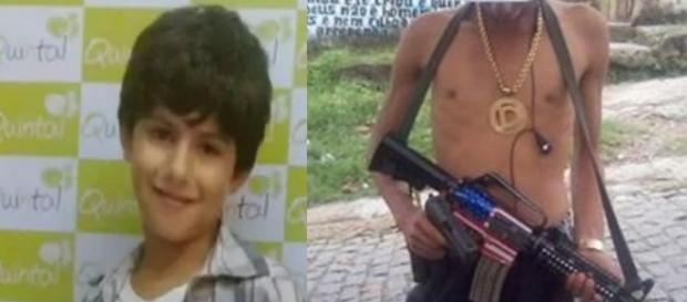 Menino teria sido morto por menores Menino teria sido morto por menores