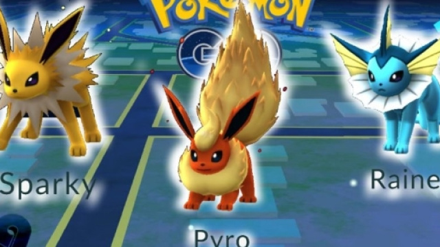 Eevee e le sue tre evoluzioni - blogspot.com