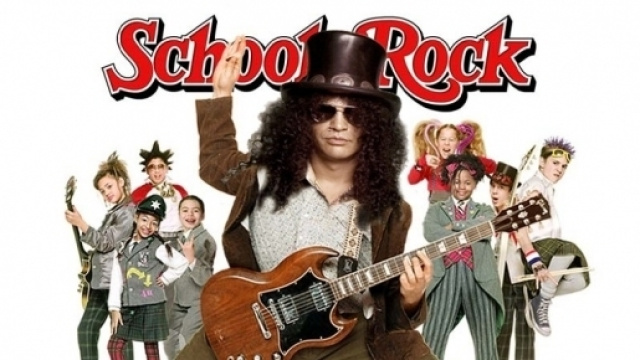 Slash in School of Rock Pictures