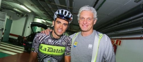 Oleg Tinkov con Alberto Contador