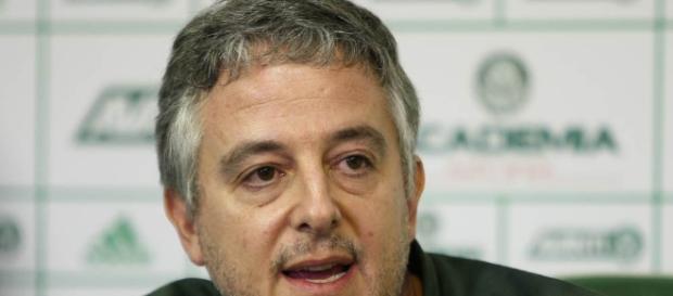 Paulo Nobre, presidente do Palmeiras Paulo Nobre, presidente do Palmeiras