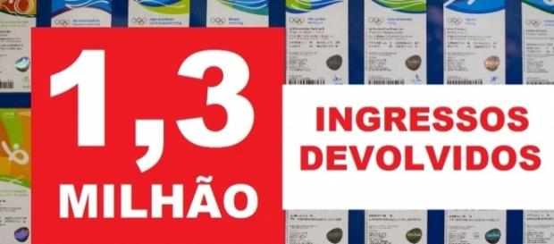 Ingressos são devolvidos e Comitê não vendeu outros Ingressos são devolvidos e Comitê não vendeu outros